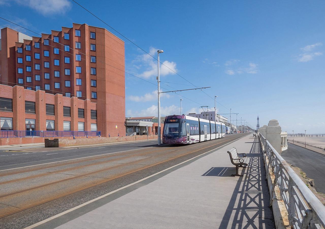 Grand Hotel Blackpool Exterior foto Tram in Blackpool